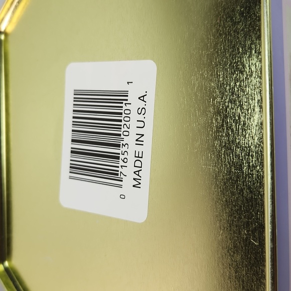 Easter Greetings Wishes Victorian Litho Printed Girl with Birds Tall Tin Box - Picture 14 of 14